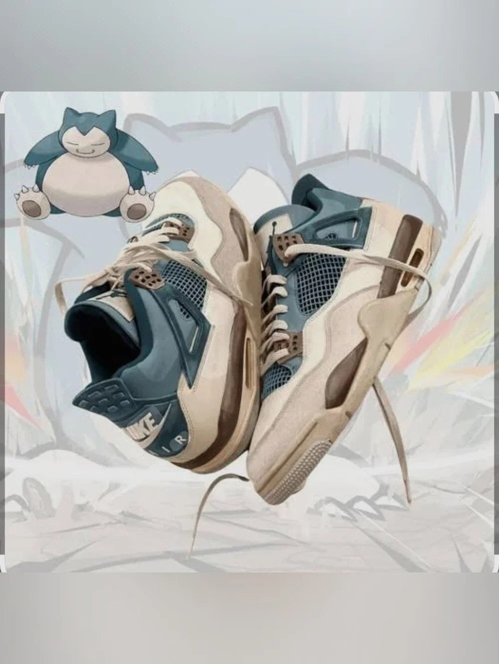Jordan FIRE! NIB! Pokemon Air Jordan 4 